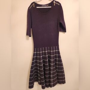 Ivanka Trump Dark Knit Dress